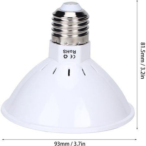 200 LED Ampoule E27 30W Lumière de Croissance pour Plantes Succulentes et Fleurs Éclairage Complémentaire Rouge 166 Bleu 34 85-265V-KZQ (1/5)