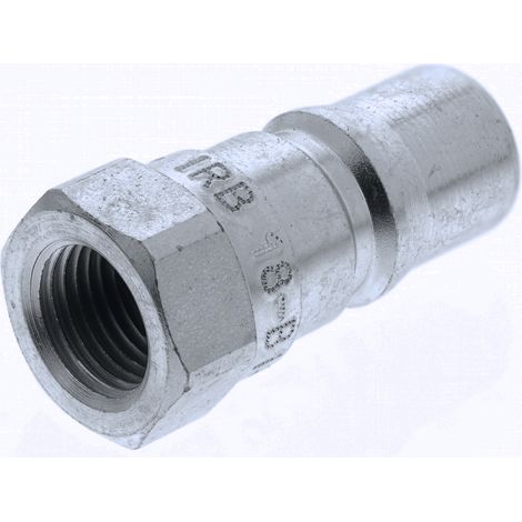 Raccord hydraulique rapide RS PRO, Mâle en Acier 1/8pouces ( Prix pour 1 ) (1/2)