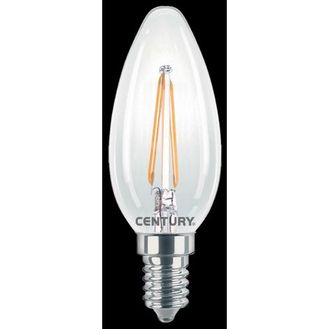Oliva led filamento 2w attaccoco piccolo e14 luce calda 2700k 245lm inm1-021427