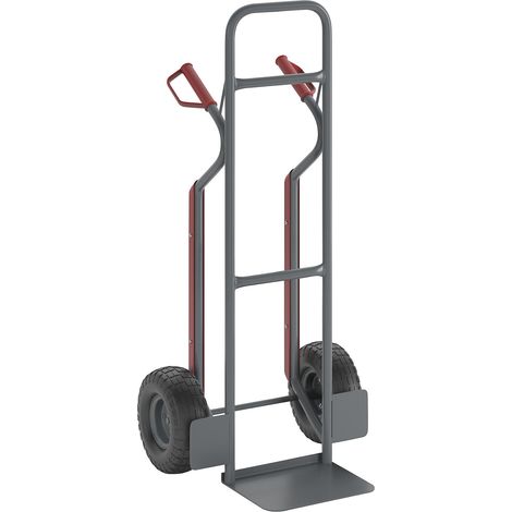 eurokraft basic, Diable en acier, avec patins, force 150 kg, (1/5)