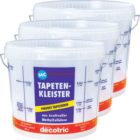 Seau gradué rond + Couvercle 12,5L - dosage et mélange pour chantier, tapisserie (vendu par 3) (1/2)