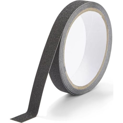 Sicherheits-Antirutschband, schwarz, 25 mm/3 m