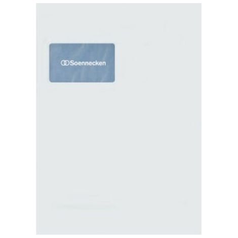 Soennecken Versandtasche Premium Format des Umschlages: DIN C4 Fenster vorhanden: Ja (1/2)