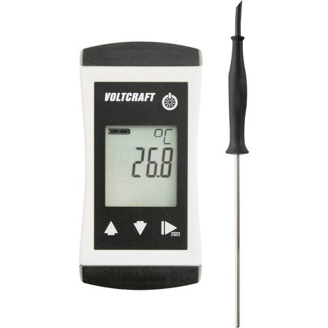 VOLTCRAFT PTM 100 + TPT-200 Termometro -200 - 450 °C Sensore tipo Pt1000 IP65 (1/5)