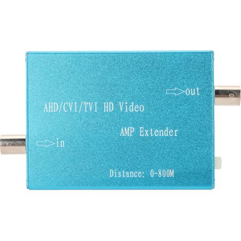 Amplificateur de Signal Vidéo Haute Définition AHD CVI TVI, Booster de Signal Vidéo Plug and Play