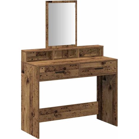 Maison Exclusive - Mesa Tocador con cajón Madera vieja 100 x 41 x