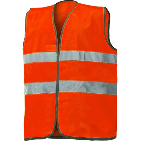 Industrial Starter GILET ALTA VISIBILITÀ Col. Arancio fluo Tg. Unica