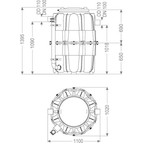 KESSEL 93003.00/D1-R Séparateur de graisses EasyClean Modulaire