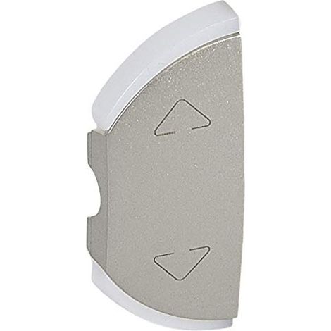 Legrand 068569 Enjoliveur titane pour volets roulants Legrand Céliane MyHome Up montage gauche ou droit