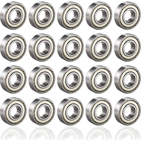 608zz Roulements À Billes, Abec 7, 20pcs Speed Bearings Roulements À Billes De Qualité Pour Roller, Skateboard, Longboard, Waveboard, 8 X 22 X 7mm (1/5)