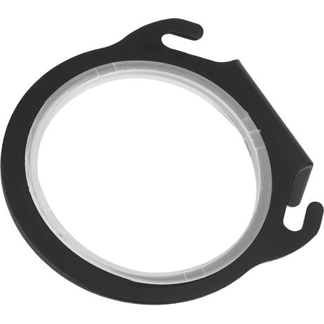 Wandmontierter Haartrocknerhalter aus hochwertigem Aluminium, Haartrockner-Ablagefach, für Badezimmer, kein Bohren erforderlich, platzsparend, robust (1/5)