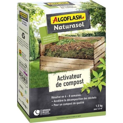 Activateur de compost - ALGOFLASH NATURASOL - 1,5 kg (1/2)