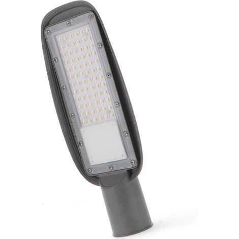 IluminaShop - Farola LED Grey para Alumbrado Publico 50W IP65 Lumileds Blanco Calido 2700K (1/4)