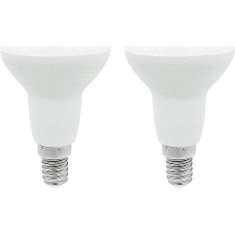 2er-Pack LED-Reflektorlampen E14, 5 W (entspricht 40 W), 470 lm, 25.000 h, 7 h, SevenOn Premium