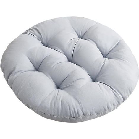 Coussin de chaise de salle à manger épais, 40 cm de diamètre, rond, polyvalent. (1/5)