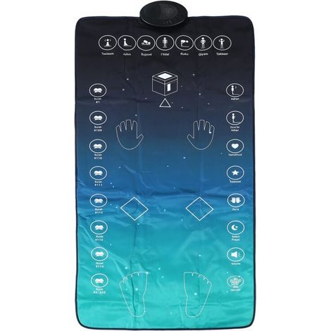 Elektronische Gebetsmatte für Erwachsene mit LED-Anzeige für Ramadan und muslimische Gebete (1/5)