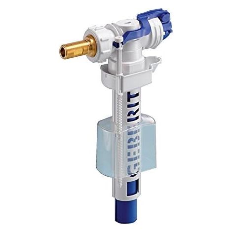 Vanne de remplissage Unifill type 380 référence 240.700.001 laiton 3/8", réglable gauche/droite, pour réservoir de chasse d'eau saillant, pièce sanitaire remplacement haute qualité