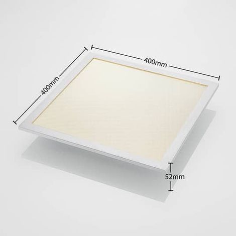 [NEUWERTIG] B-Ware Arcchio Prios Gelora LED-Panel Deckenlampe Deckenlampe CCT 40x40 cm (1/2)