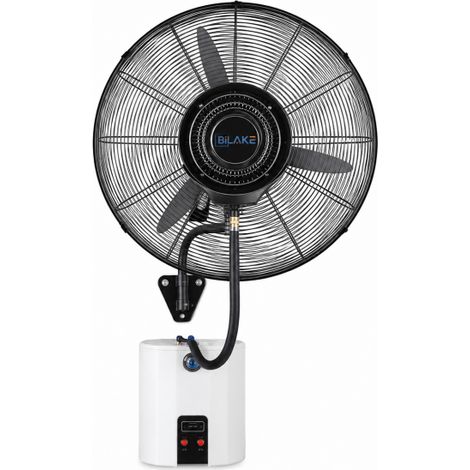 Ventilador de Pared Industrial Bilake 180W / 210W / 230W Oscilante con Nebulizador de 5,1L