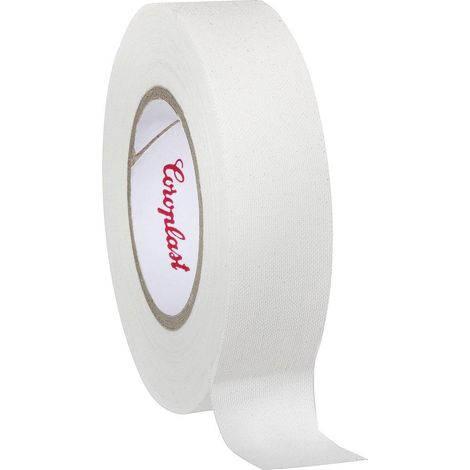 Coroplast 16538 16538 Nastro in tessuto Bianco (L x L) 10 m x 19 mm 1 pz.