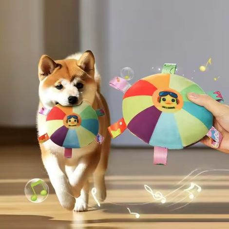Jouet doux pour chien - Peluche résistante - Jouet sonore pour chat - Jouets pour chiens - Résistant aux morsures - Solide et résistant à l'usure - Jouets pour chats - Jouets d'entraînement - Peluche (1/5)