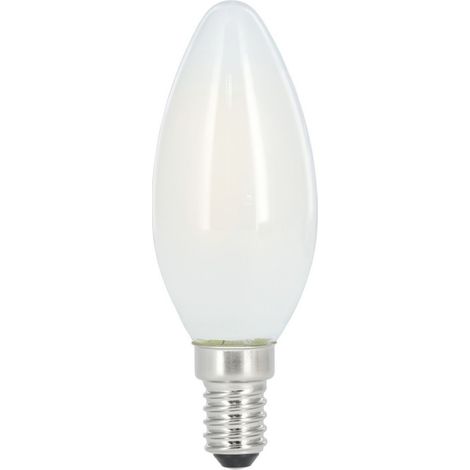 LED-Filament E27 4W/40W Kerze Matt Warmweiß (1/3)