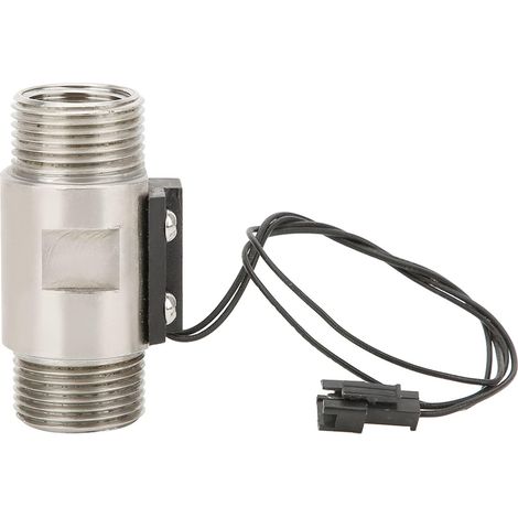 Capteur de débit d'eau , Interrupteur de débit d'eau en Acier Inoxydable à Longue durée de Vie pour l'eau (1/5)