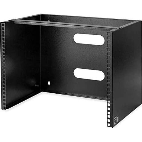 Startech Wandmontagehalterung schwarz für 8U Rack