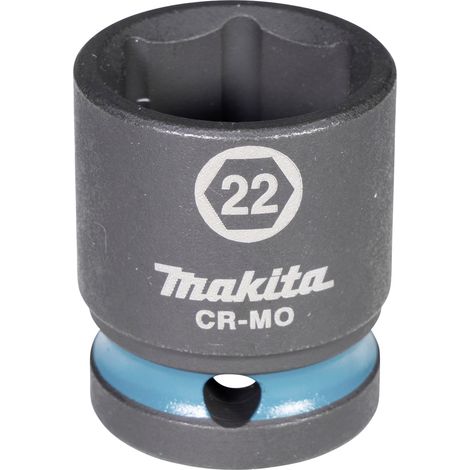 Makita Schlagnuss Steckschlüssel kurz SW22 Impact Black 1/2 Zoll 4K E-16184 (1/3)