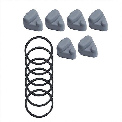 Silikonkappe und -dichtung für Quick FLIP GO, schwarz und grau, wasserdicht und langlebig (1/5)