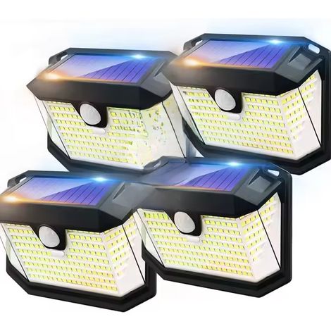 Énergie solairedirigéÉclairage, éclairage extérieur de jardin178individudirigédétecteur de mouvement à lumière solaire270°projecteur solaire extérieur (1/5)