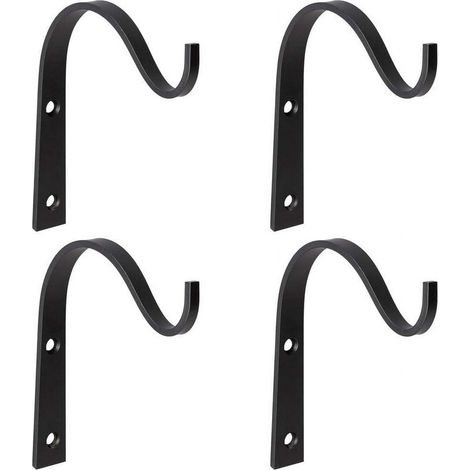 Set de 4 luminaires suspendus en fer, décoration de maison de campagne intérieure et extérieure (1/4)
