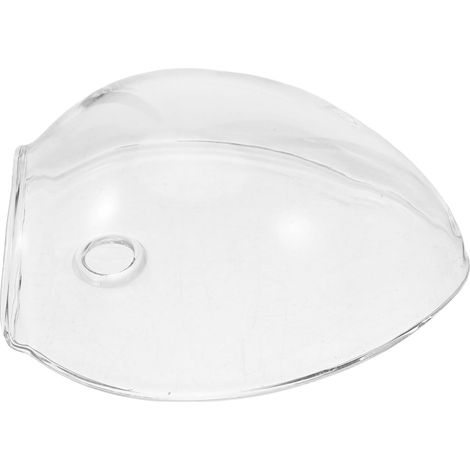 Vase mural en verre aplati, pot de fleurs hydroponique transparent, support (1/5)
