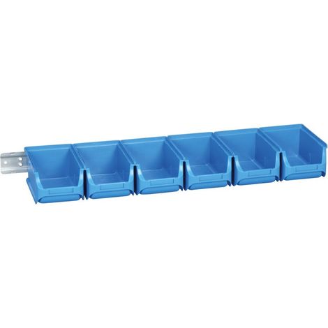 ALLIT Sichtboxen-Set blau 160x102x175mm