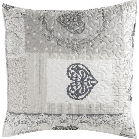 Housse de coussin 45 x 45 cm Eugenie lin