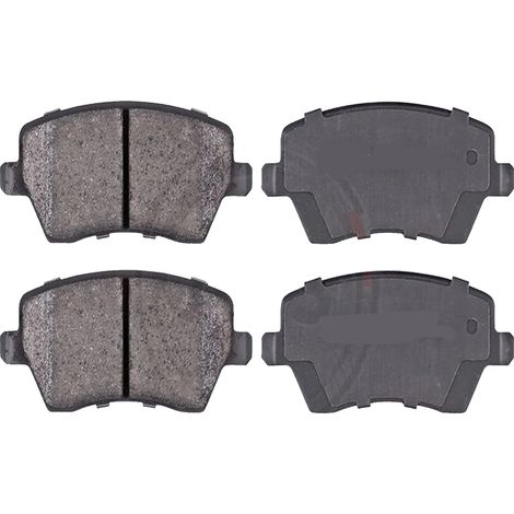KIT PASTIGLIE FRENO ANTERIORI compatibile con NISSAN MICRA C+C III (K12) / PASTIGLIE FRENANTI AUTO OEM P 68 033, / SOSTITUZIONE DIRETTA / BASSA POLVERE / SILENZIOSO (1/4)