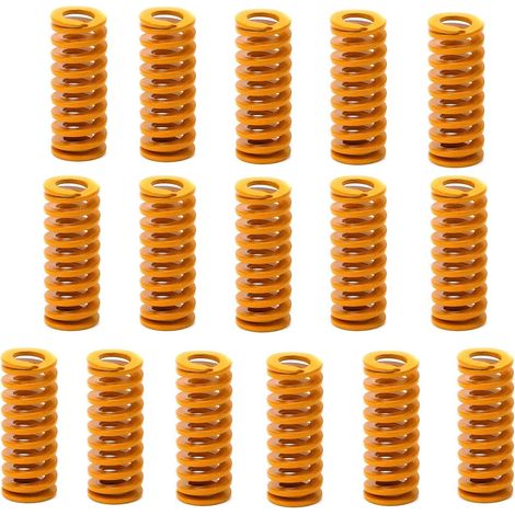 Lot de 8 Ressorts de Nivellement pour Lit Chaud d'Imprimante 3D, Ressorts pour Plateforme d'Impression, Taille 8 x 25 mm (1/5)