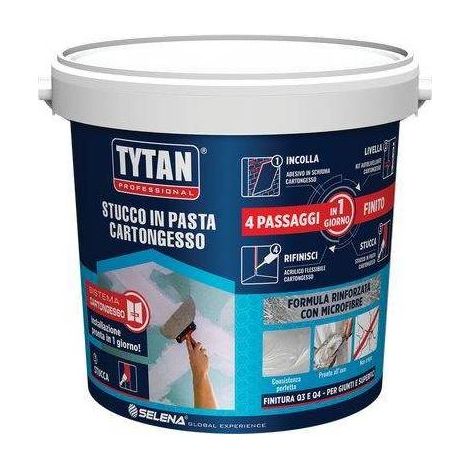 STUCCO PASTA CARTONGESSO TYTAN