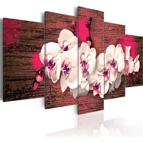 Quadro - Gioia e orchidea - 100x50 (1/4)