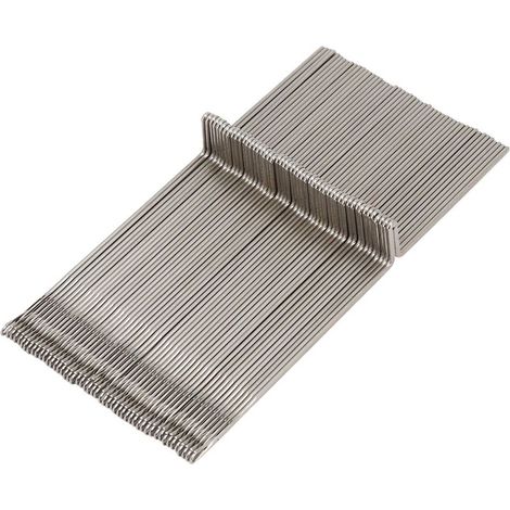 Lot de 50 aiguilles en acier pour machine à tricoter, outil de tissage, accessoires compatibles KR830 KR838 KR850 (1/5)