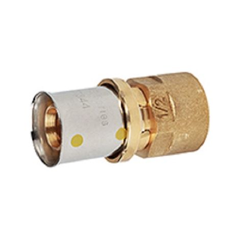 RACCORDO DIRITTO FEMMINA A PRESSARE 3/4"x26x3 MULTIGAS GIACOMINI RM109Y249
