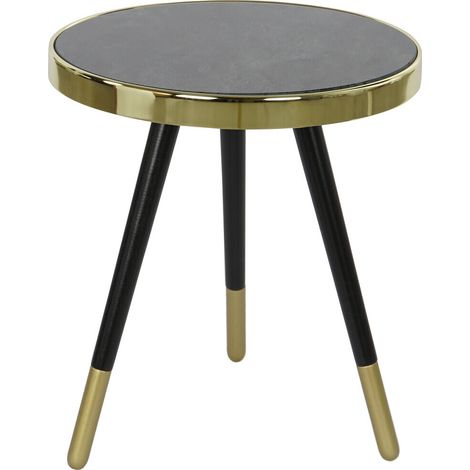 Table Auxiliaire Acier Verre 42,5X42,5X48 (1/4)