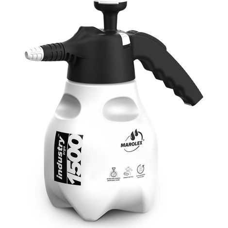 Marolex, Pulverizador de Mano Industry Ergo Acid 1500 - Sello VITON, Volumen 1500 ml