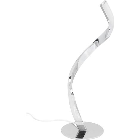 Moderne, gebogene LED-Tischleuchte mit 3000K weißem Licht, spiralförmig, für Wohn- und Schlafzimmer, 100–240 V EU-Stecker (1/5)