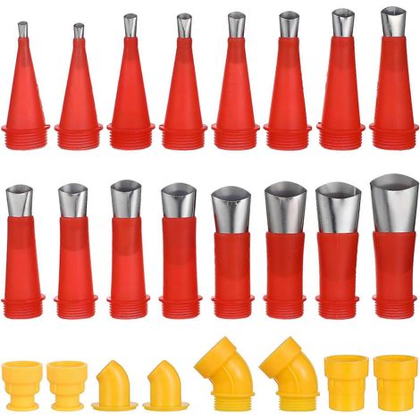 Kit de 24 embouts de calfeutrage, applicateur de calfeutrage, kit d'outils de calfeutrage facile à utiliser (1/5)
