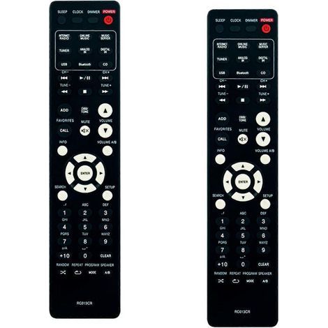 2 RC013CR replacement remote controls for Marantz MCR611 MCR611U M-CR611 M-CR611U CD receiver Accessories (1/3)