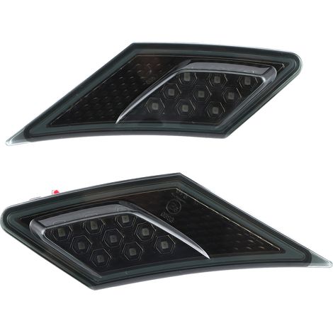 KIMISS Paar LED-Blinker, 12V Seitenblinker, Blinker mit getönten Gläsern für Scion -S/BRZ/GT86 13-20. (1/4)