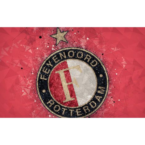 Papier peint panoramique Foot / Football - Feyenoord Rotterdam - 130 cm x 81 cm (1/2)