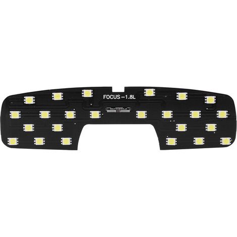 Jeffergarden Plafonnier LED SMD 12V 5W pour intérieur de voiture, lampe de lecture pour toit, blanc, 8000LM, remplacement pour Ford Focus 1,8 l 20072015 (1/5)