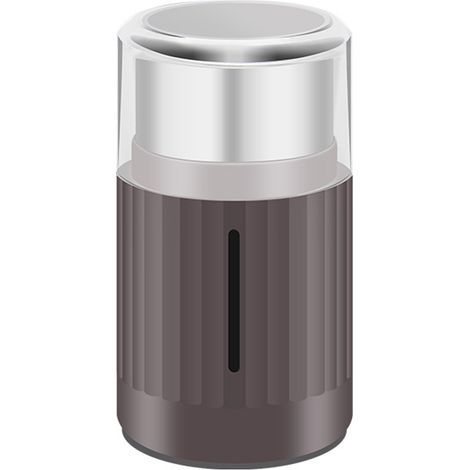 Moulin électrique à café domestique, broyeur portable mini pour grains, épices, céréales et médecine chinoise, 220V UE, marron (1/5)
